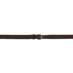 Clearance Eric Thomas - Rênes lisses 16 mm havane Marron