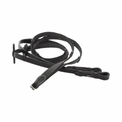 Eric Thomas - Rênes supergrip épaisses noir Discount