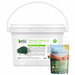 Discount ESC Laboratoire - Pack complément alimentaire Spiruline vermicelles + friandises Equigood Mix