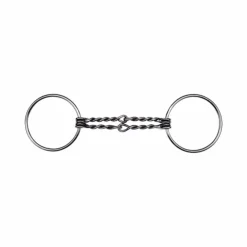 Sale Feeling - Mors 2 anneaux doubles canons torsadés