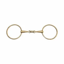 New Feeling - Mors 2 grands anneaux fins Anatomique maillechort