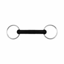 Sale Feeling - Mors droit 2 anneaux caoutchouc simple en inox