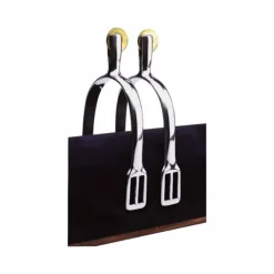 Sale Feeling - Éperons à molette prince de galles inox à molette lisse