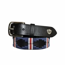 Flags & Cup - Ceinture Chukka bleu/blanc/rouge Noir Outlet
