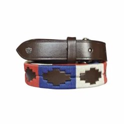 Flags & Cup - Ceinture Chukka /bleu/rouge Marron Sale