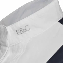 Flags & Cup - Chemise manches courtes Diamantina femme marine Outlet