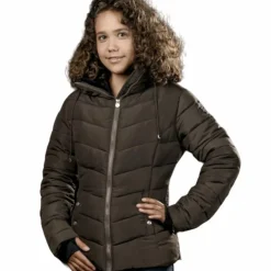 Flags & Cup - Doudoune manches longues Kerava Taupe Beige Best