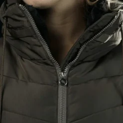 Flags & Cup - Doudoune manches longues Kerava Taupe Beige Best