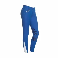 Outlet Flags & Cup - Pantalon d'équitation fille Cayenne roi Bleu