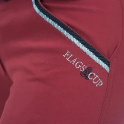 Clearance Flags & Cup - Pantalon d'équitation fille Varena Rouge