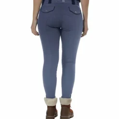 Flags & Cup - Pantalon d'équitation fille Orillia denim Bleu Best
