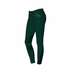 Flags & Cup - Pantalon d'équitation fille Cayenne forêt Vert New
