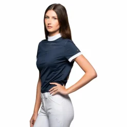 Online Flags & Cup - Polo de concours manches courtes femme Isla Marine