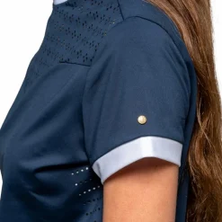 Online Flags & Cup - Polo de concours manches courtes femme Isla Marine