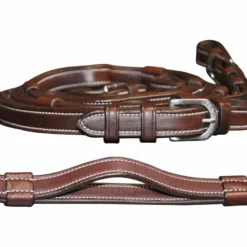 Discount Flags & Cup - Rênes de cheval cuir à poignées