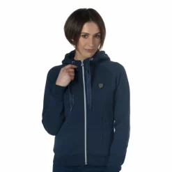 Flags & Cup - Sweat zippé femme Tazlina Marine Hot