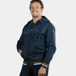 Flags & Cup - Veste manches longues Eno marine Discount