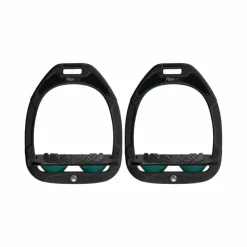 Flex On - Étriers GC Incliné Ultra Grip Noir / Noir / Vert Anglais Outlet