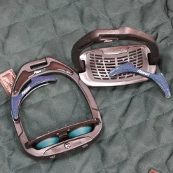 Flex On - Étriers GC Incliné Ultra Grip Noir / Noir / Vert Anglais Outlet