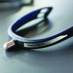 Clearance Freejump - Éperons articulés Spur'One à bout rond / bleu perle Noir