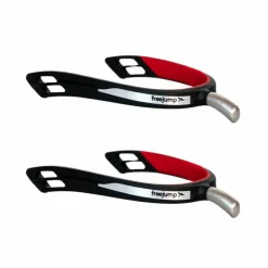 Hot Freejump - Éperons articulés Spur'On à bout extra long Noir / Rouge