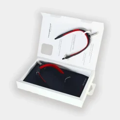 Hot Freejump - Éperons articulés Spur'On à bout extra long Noir / Rouge