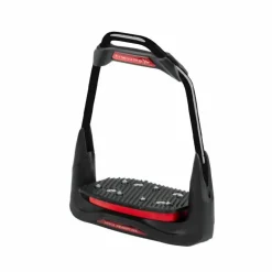 Sale Freejump - Étriers Air's Full black plancher incliné / oeil droit / rouge Noir