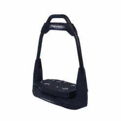 Freejump - Étriers Air's Full black plancher plat / oeil droit / silver Glitter édition Noir