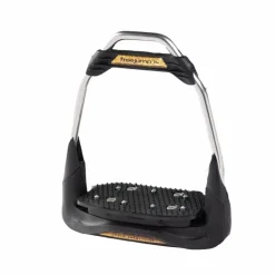 Freejump - Étriers Air's plancher plat / oeil droit / gold Glitter édition Noir Best