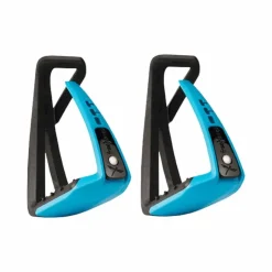 Clearance Freejump - Étriers Soft'Up Lite Noir / Bleu