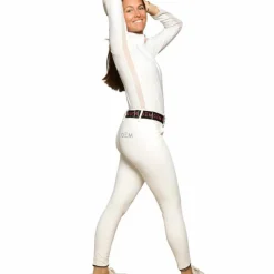 GEM - Pantalon d'équitation femme Cooper Blanc Discount