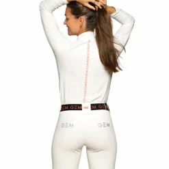 GEM - Pantalon d'équitation femme Cooper Blanc Discount