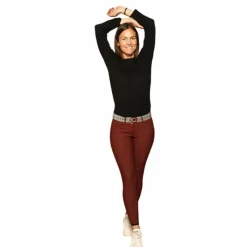 Online GEM - Pantalon d'équitation femme John Bordeaux