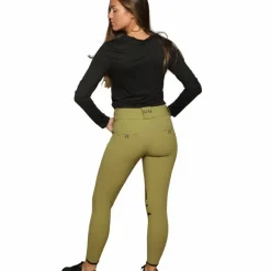 GEM - Pantalon d'équitation femme Max épice Vert