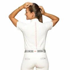 GEM - Polo manches courtes Victor femme Blanc Online