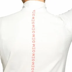 GEM - Polo manches longues Victor femme Blanc New