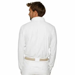GEM - Polo manches longues homme Blanc Outlet
