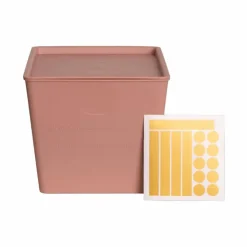 Best Grooming Deluxe - Boîte à nourriture avec couvercle vieux Rose