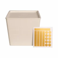 Best Grooming Deluxe - Boîte à nourriture avec couvercle Blanc