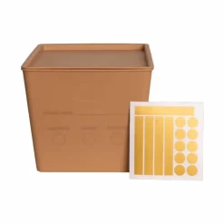 Online Grooming Deluxe - Boîte à nourriture avec couvercle Beige