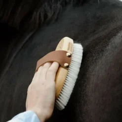 Grooming Deluxe - Brosse douce Soft petit modèle Beige Clearance