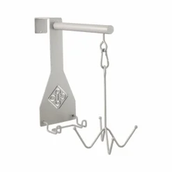 Grooming Deluxe - Crochet porte-bridon 4 branches Argent New