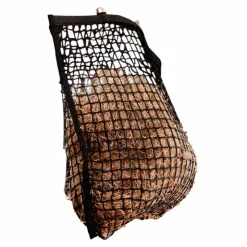 Outlet Grooming Deluxe - Filet à foin carré Easy Fill 4,5cm Noir