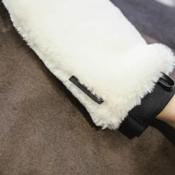 Clearance Grooming Deluxe - Gant de pansage mouton naturel