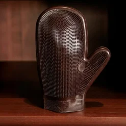 Hot Grooming Deluxe - Gant de Grooming en caoutchouc brun Marron