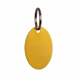 Grooming Deluxe - Médaille à graver ovale Doré Outlet