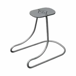 Sale Grooming Deluxe - Porte-casque en acier argent Gris