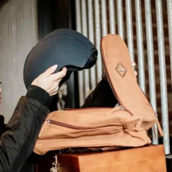 Best Grooming Deluxe - Sac à casque Chestnut