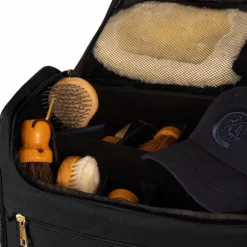 Hot Grooming Deluxe - Set Grooming bag de pansage   + brosses Noir