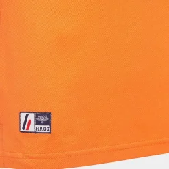 Hagg - Polo manches courtes homme / bleu roi Orange Discount